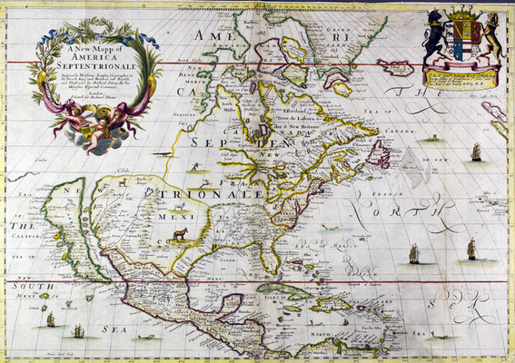 A New Mapp of America Septentrionale A New Mapp of America Septentrionale
